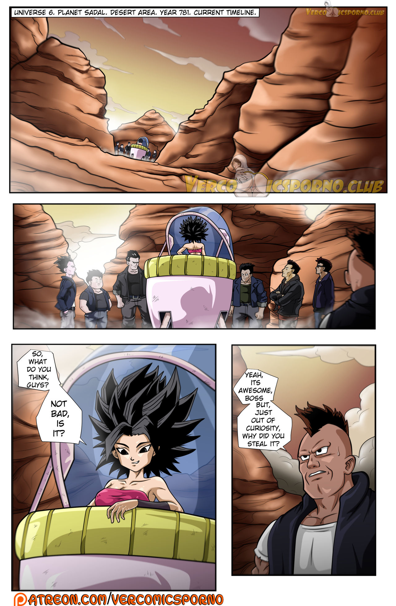 Trunks And Caulifla Drah Navlag Dragon Ball Super Porn Cartoon Comics