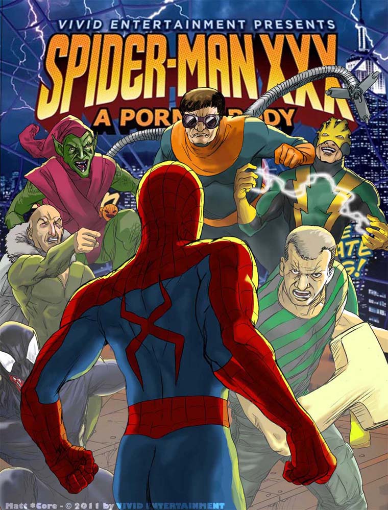Spider Man Porn Captions - Spiderman xxx Porn Parody - Porn Cartoon Comics