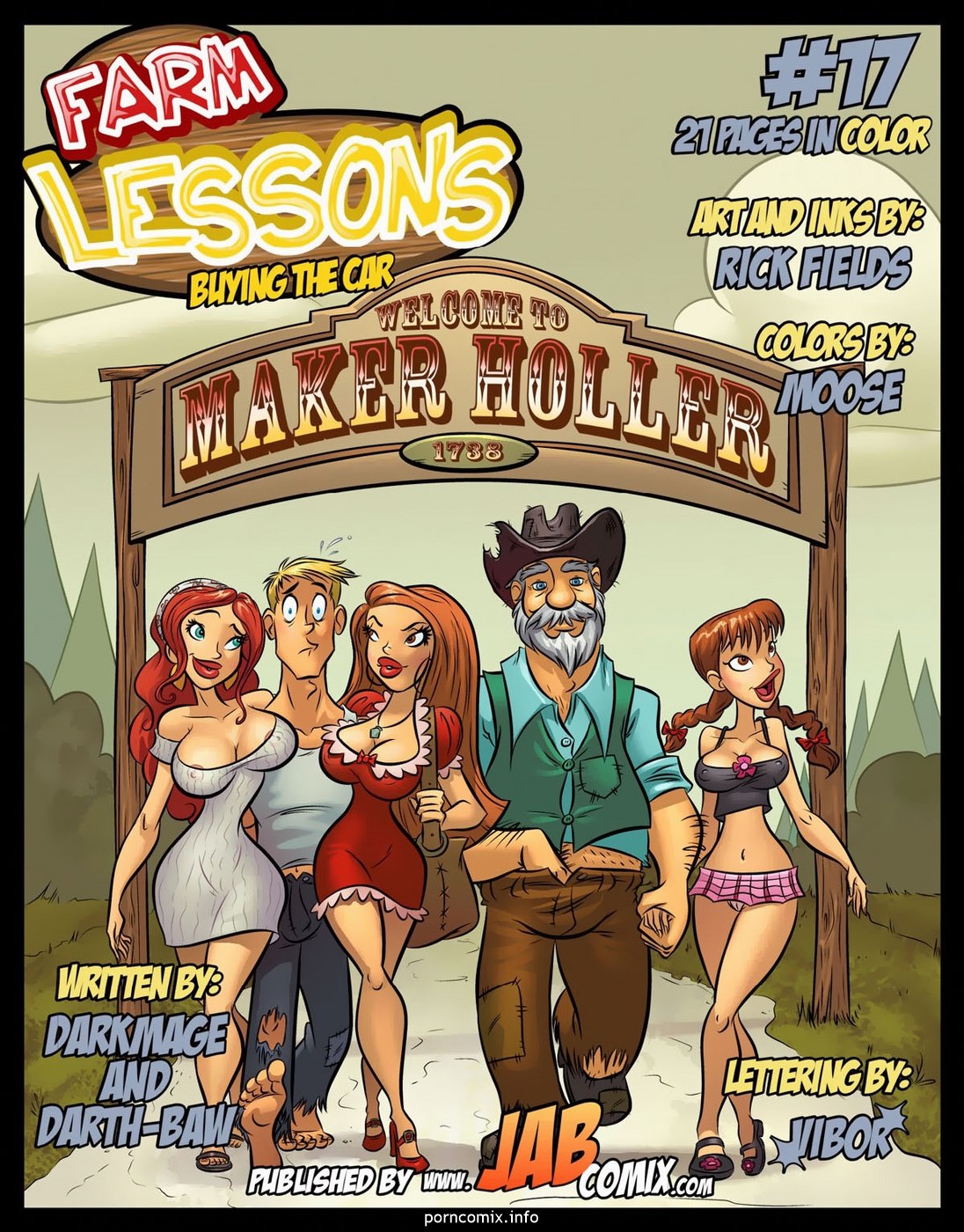 Farm Lessons 17 - Jab Comix Incest Porn Online FREE