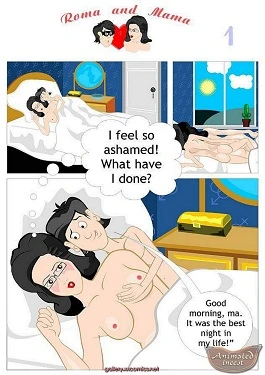 Mom is ashamed of done- Animated Incest