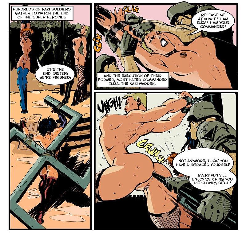 Nazi Interracial Porn Comics - Against the Evil Nazis 3 - Porn Cartoon Comics