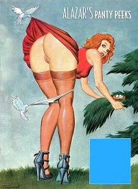 Alazar Panty Peeks