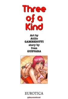 Erotica Western-Three of a Kind.Adult