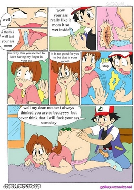 265px x 375px - Pokemon-Mom Son Sex - Porn Cartoon Comics
