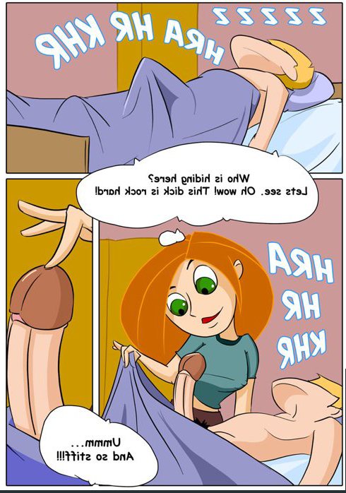 Sexp Ron - Kim Possible and Ron Bedroom Sex - Porn Cartoon Comics
