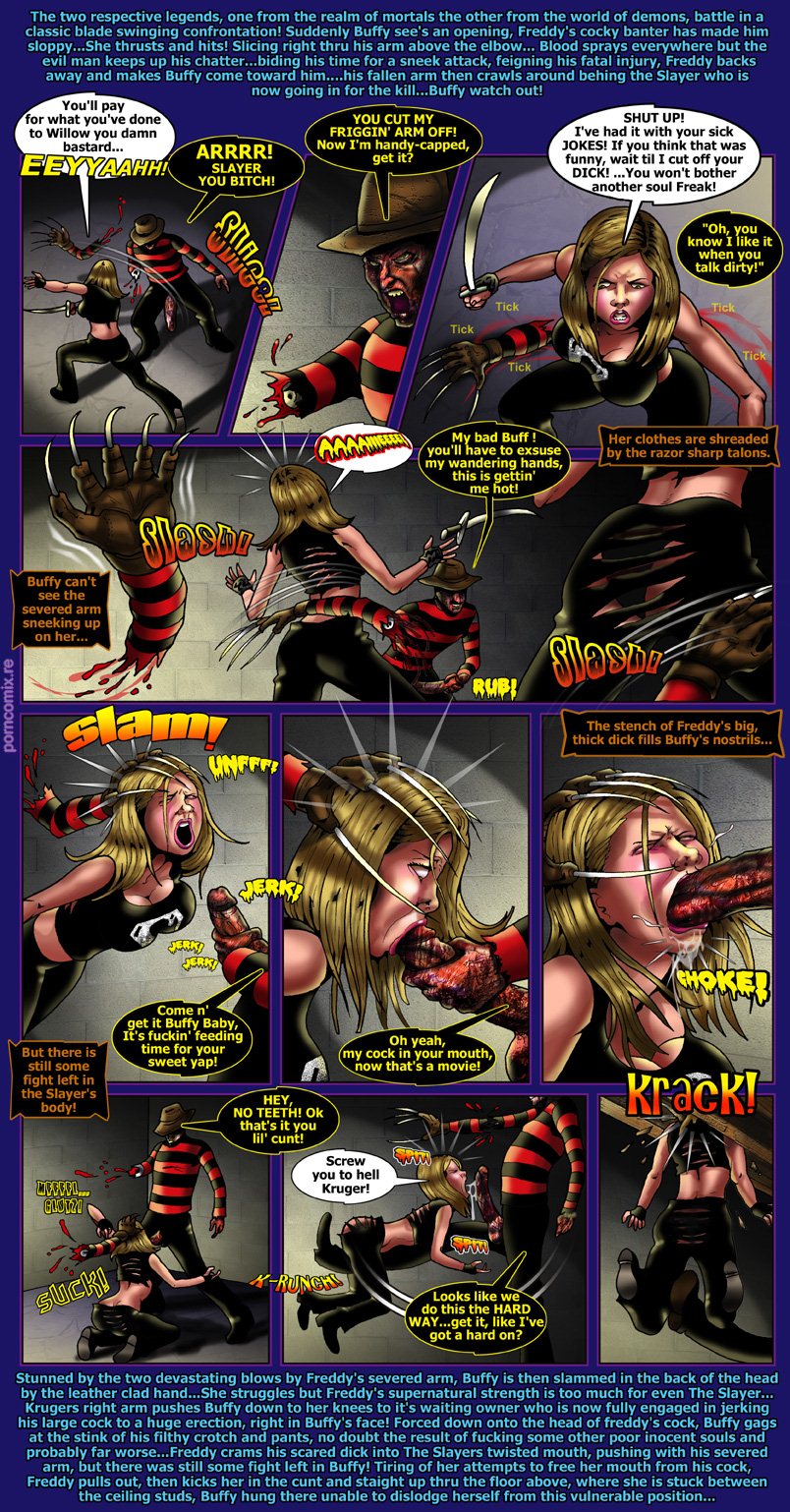Buffy Lesbian Comic - Smudge-Buffy Comic - Porn Cartoon Comics