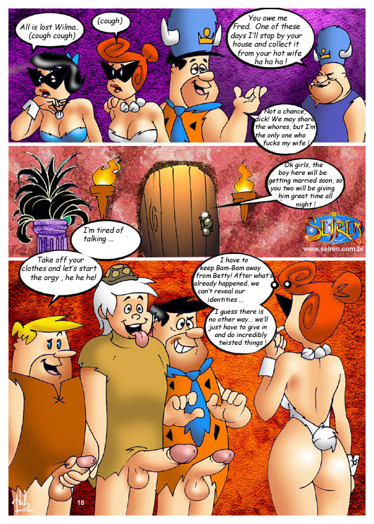 Fuckstones Xxx Adult Cartoons - The Fucknstones - Porn Cartoon Comics