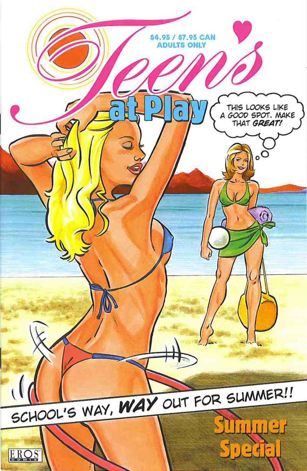Summer Special Porn - Teens at Play- Summer Special,Rebecca - Porn Cartoon Comics
