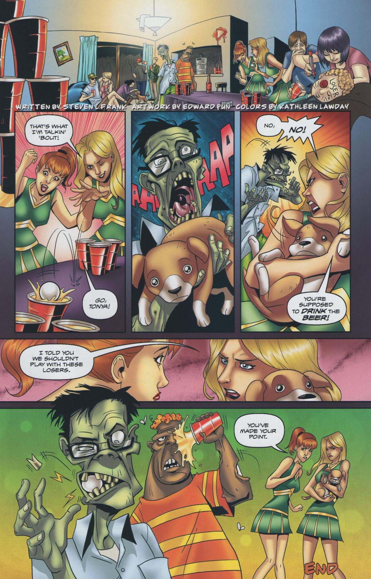 1281px x 1997px - Mark Rahner-Zombies Vs Cheerleaders 1 - Porn Cartoon Comics