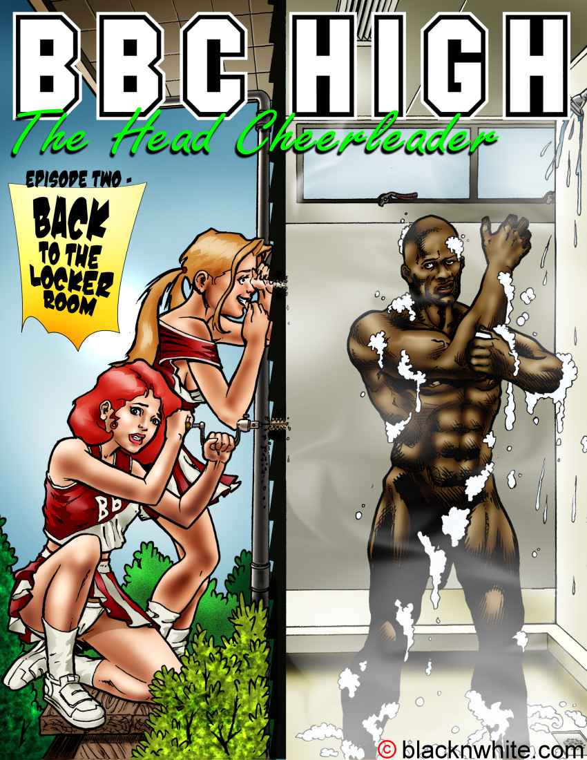 Black On Bbc Porn Cartoon - BBC High the cheerleader 2- BNW - Porn Cartoon Comics