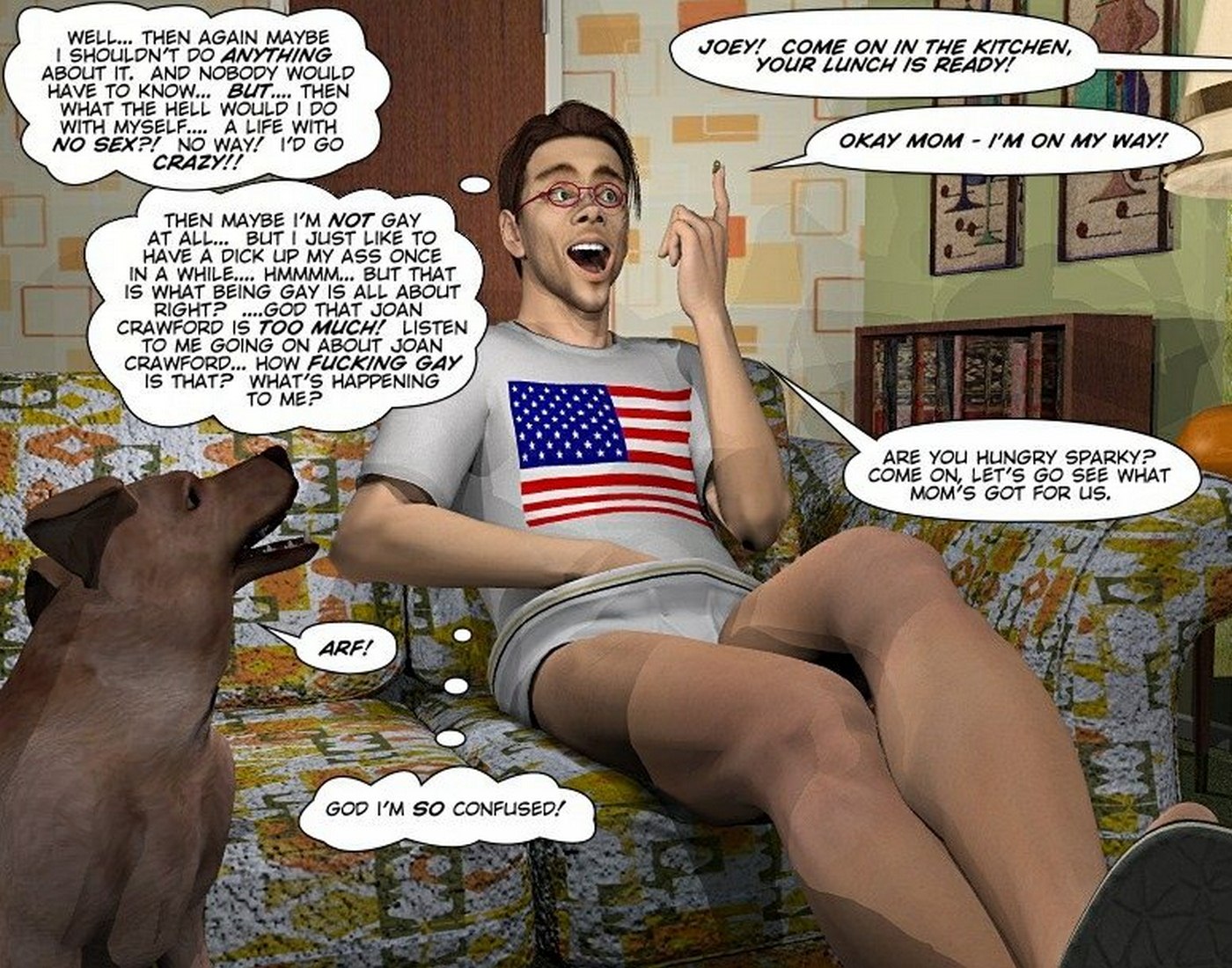Gay 3d Porn Comics - Gay 3D Comics-CumingOut - Porn Cartoon Comics