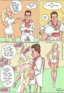 Spanking Pamelee Adventure-Tennis 1