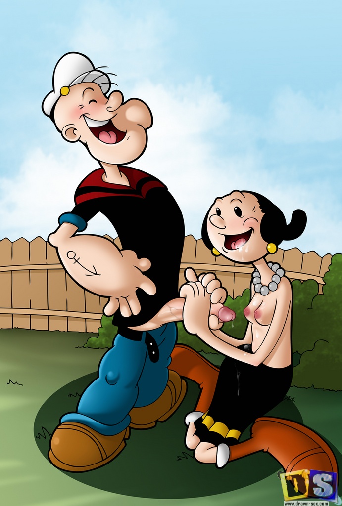 691px x 1024px - Popeye and Olive Oyl - Porn Cartoon Comics