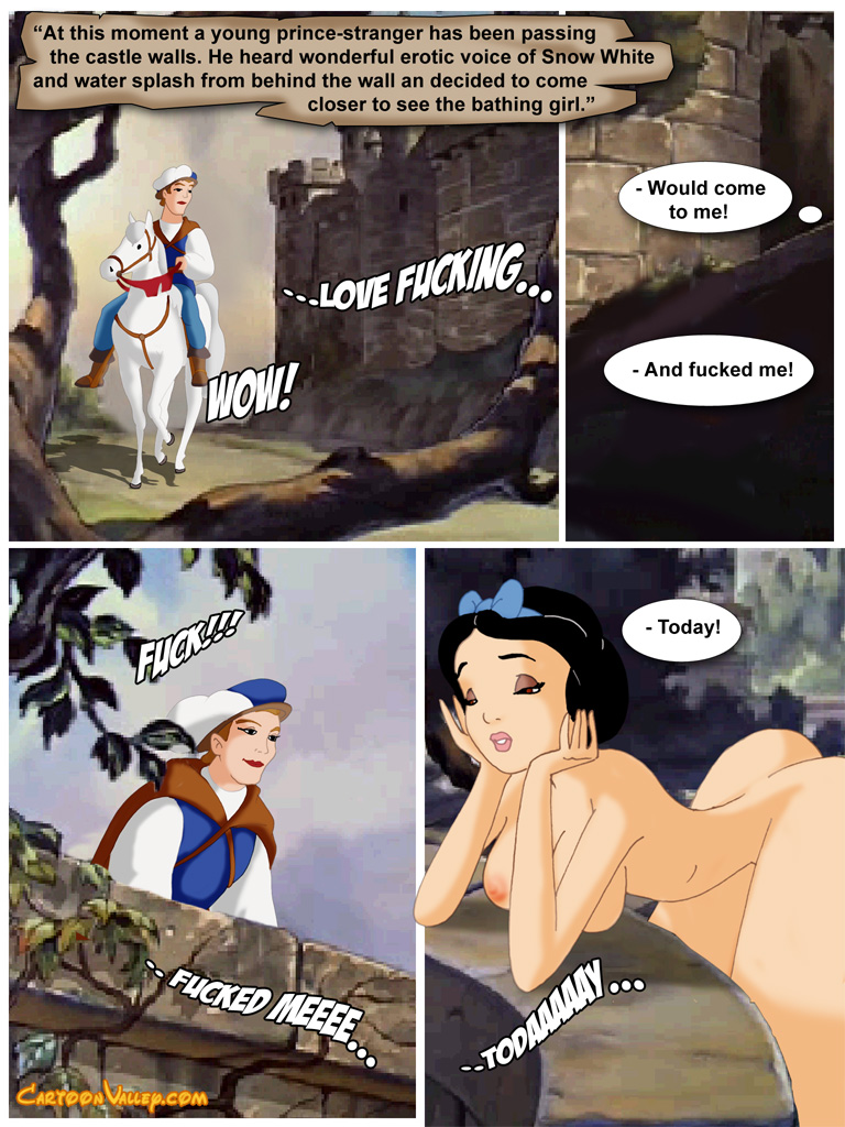 Snow White Adult Cartoon Xxx - Snow White & The Seven Dwarf Queers - Porn Cartoon Comics