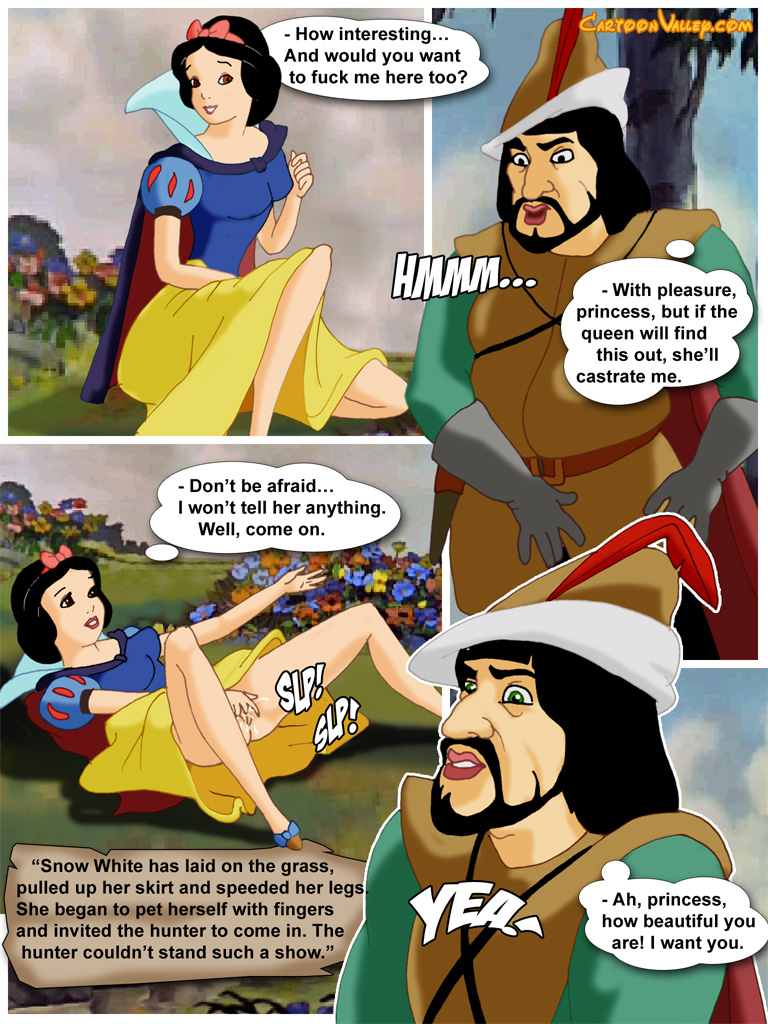 Cartoon Sex Snow White Queen - Snow White & The Seven Dwarf Queers - Porn Cartoon Comics