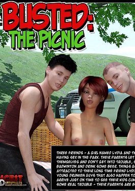 Busted-The Picnic,IncestChronicles3D