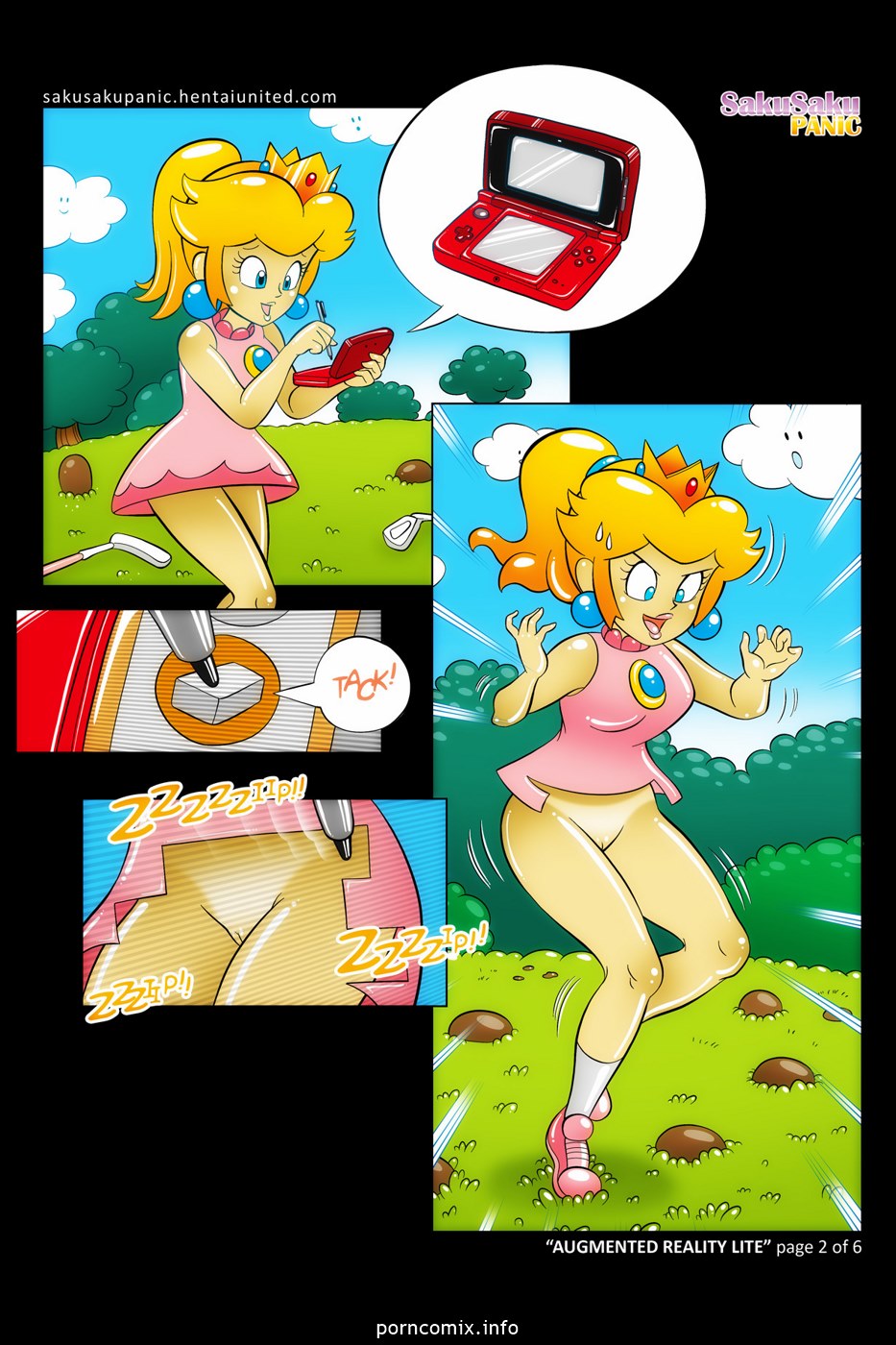 Augmented Reality- Princess Peach - Super Mario Sex Adventures