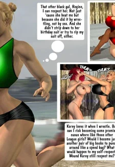 Catfight at Beach004