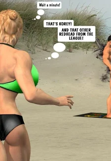 Catfight at Beach005