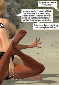 Catfight at Beach021