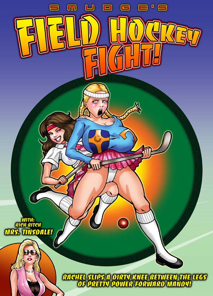 Hockey Cartoon Porn - Field Hockey Fight- World of Smudge - Porn Cartoon Comics