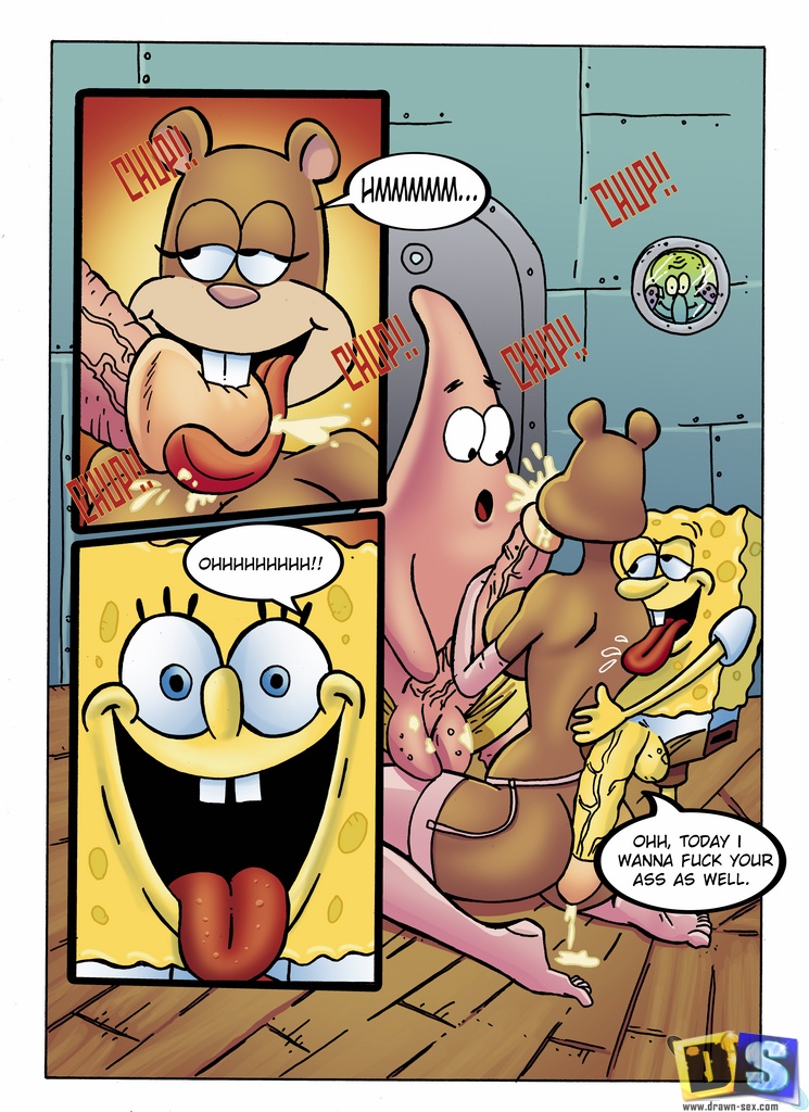 Spongebob Squarepants Shemale Porn - Spongebob and a Sexy Squirrel - Porn Cartoon Comics
