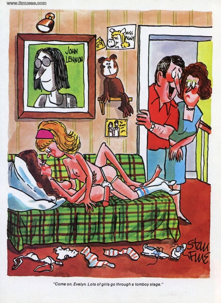 Humor Porn - Hustler Humor - Porn Cartoon Comics