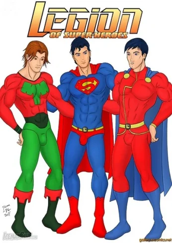 Legion-Of-Super-Heroes IcemanBlue Parody