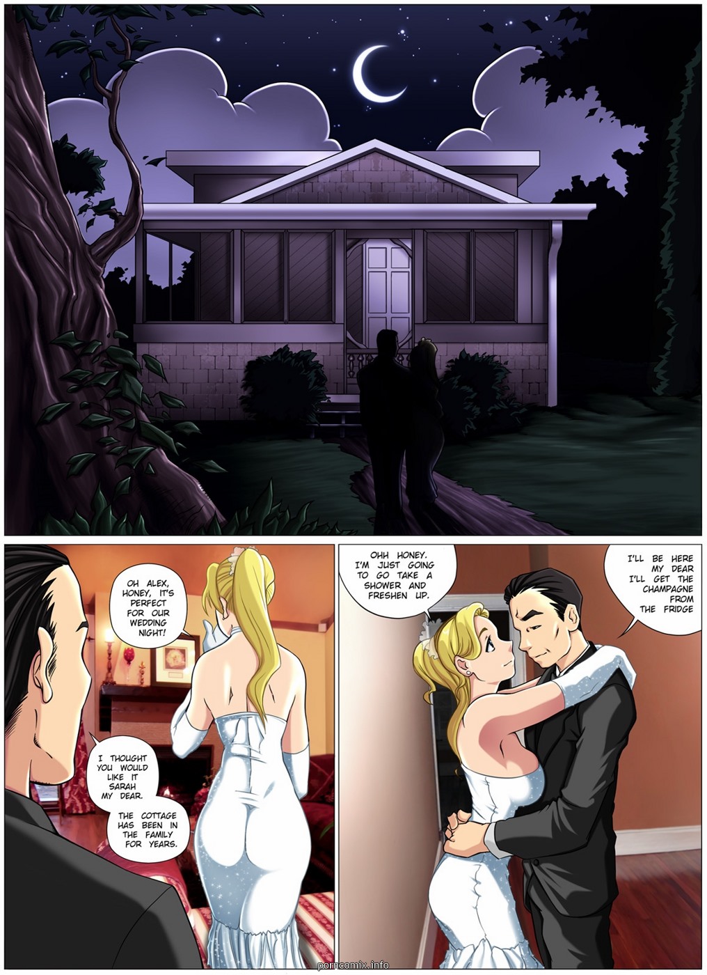 1016px x 1400px - Monster Wedding Night- Melkormancin - Porn Cartoon Comics