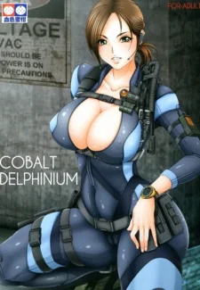 Cobalt Delphinium (English)