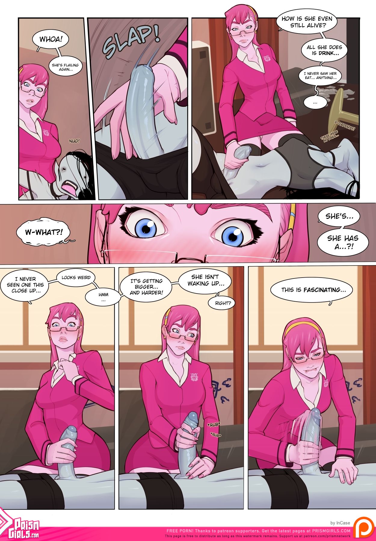 InCase- Melting (Adventure Time) Prism Girls - Porn Cartoon Comics