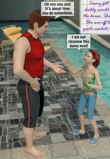 Dad & Daughter Diaries-Clean Pool (4)
