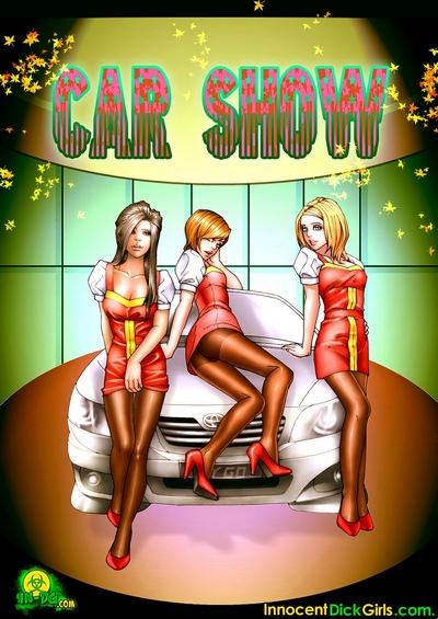 The Car Show- Innocent Dickgirls