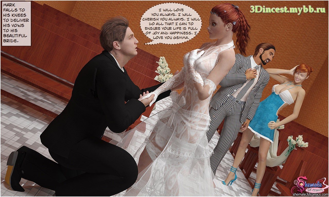 Animated 3d Comic Shemale Brides | Anal Dream House