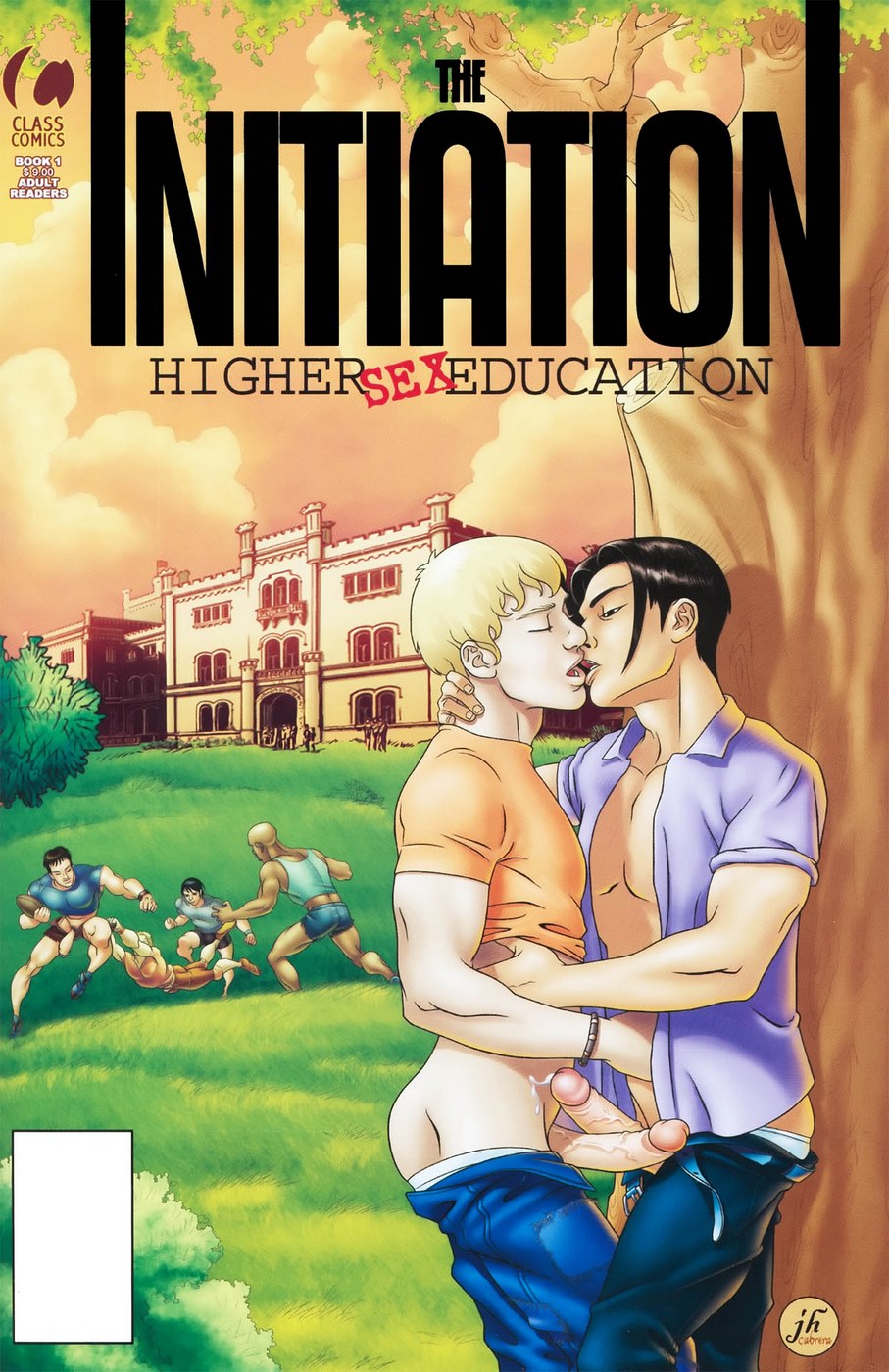 Sex Ed Comics - Gay Comics-The Initiation Higher sex education - Porn Cartoon Comics