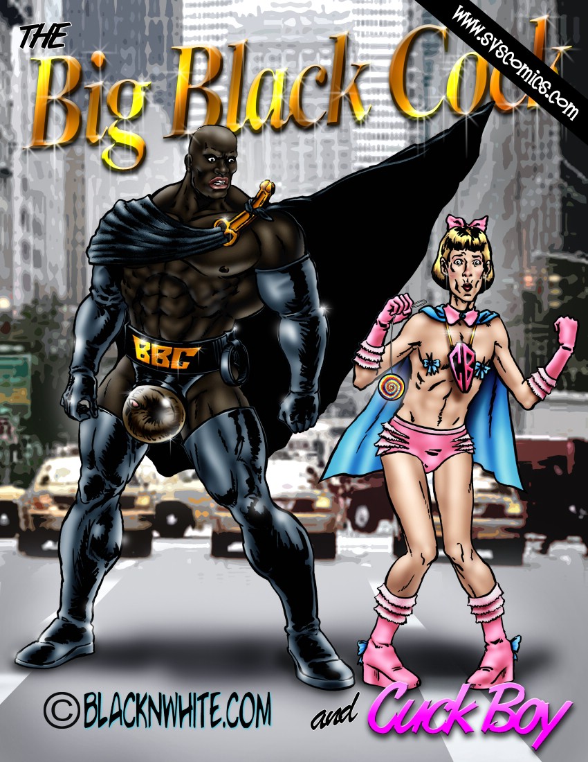 Fat Black Cartoon Xxx - Big Black Cock and Cuck Boy - Porn Cartoon Comics