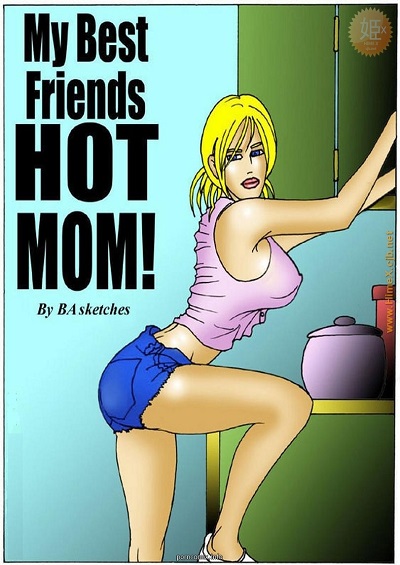 My Best Friends Hot Mom- illustrated interracial
