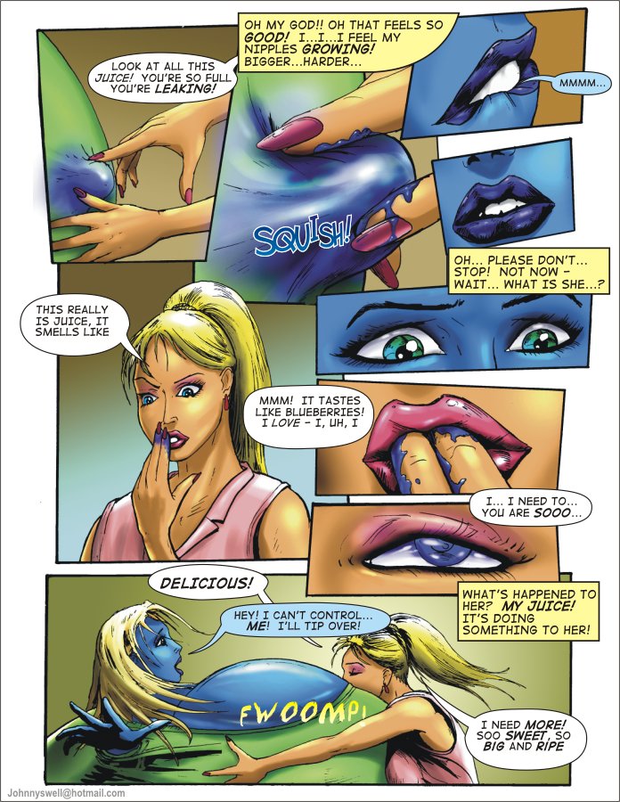 The Bizarre Adventures of Berrygirl - Porn Cartoon Comics