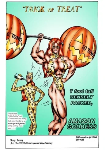 Trick Or Treat  Amazon Geddess David C. Matthews