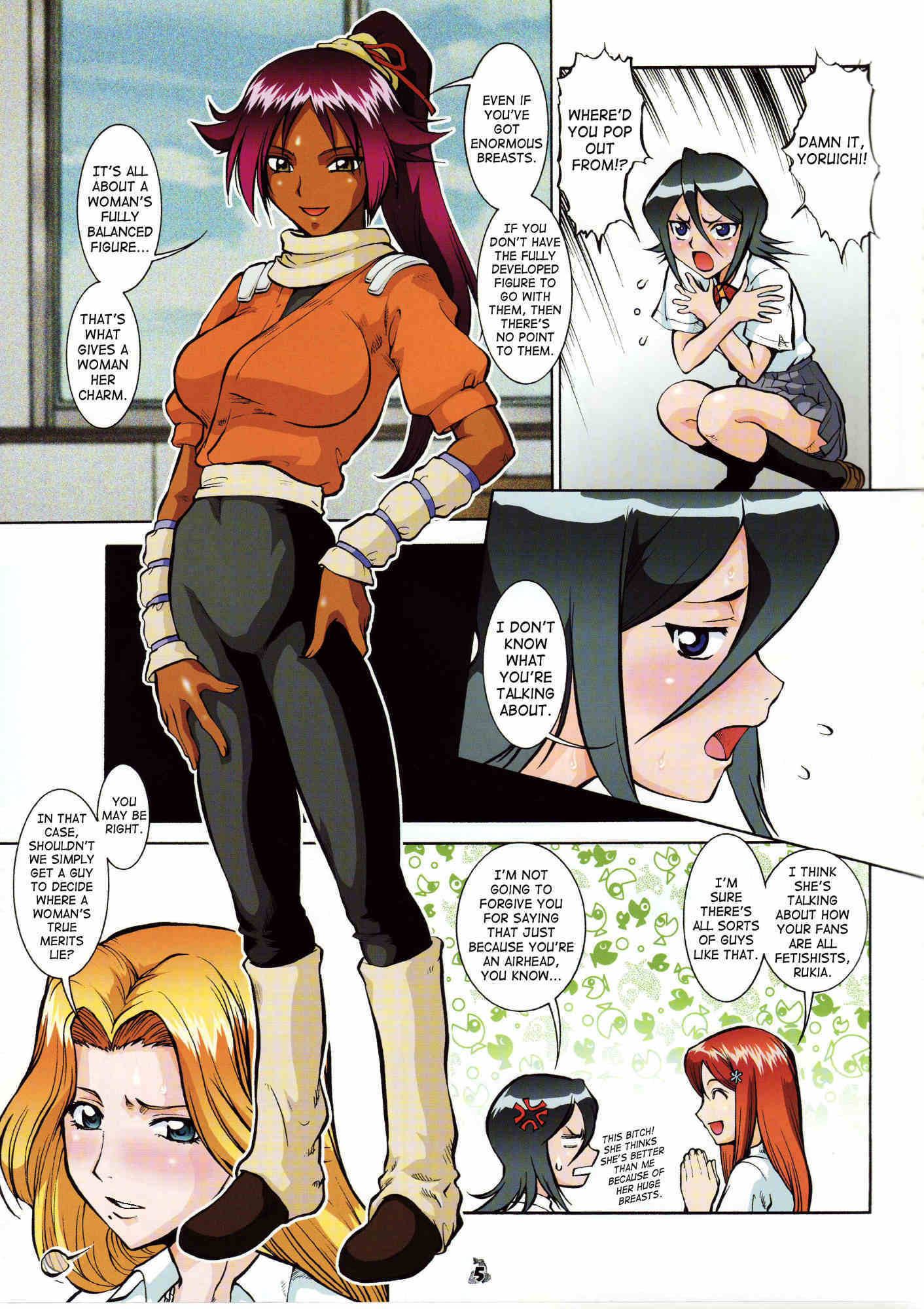 Bleach Hentai Lesbians Sex Comics - Bleach- Barietchi, Bleach Hentai - Porn Cartoon Comics