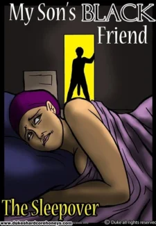 My son’s black friend 1- Sleepover1