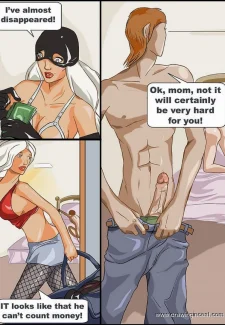 Son Catches Mom Finding Satisfaction (5)