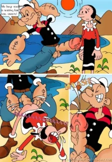 Popeye and Olive Oyl