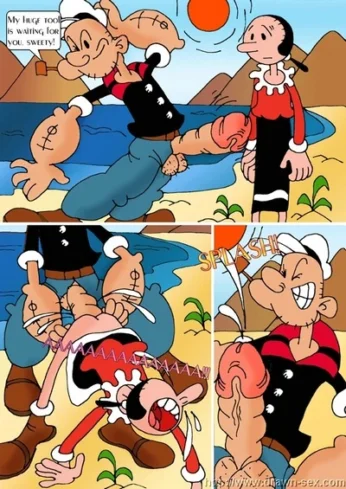 Popeye and Olive Oyl