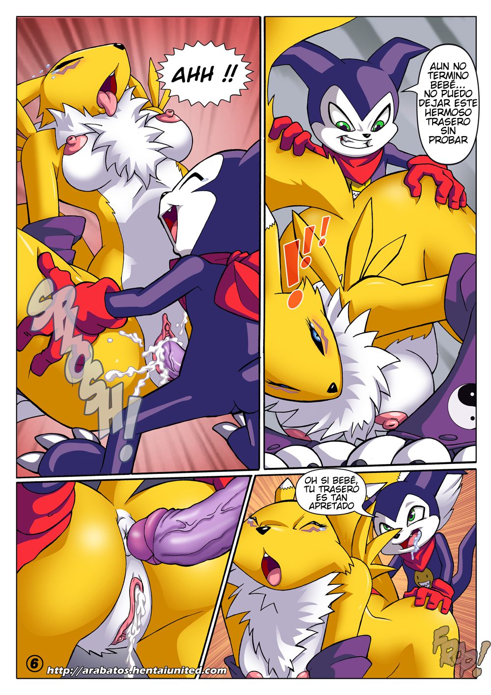 1000px x 1414px - Arabatos -Digimon - Porn Cartoon Comics