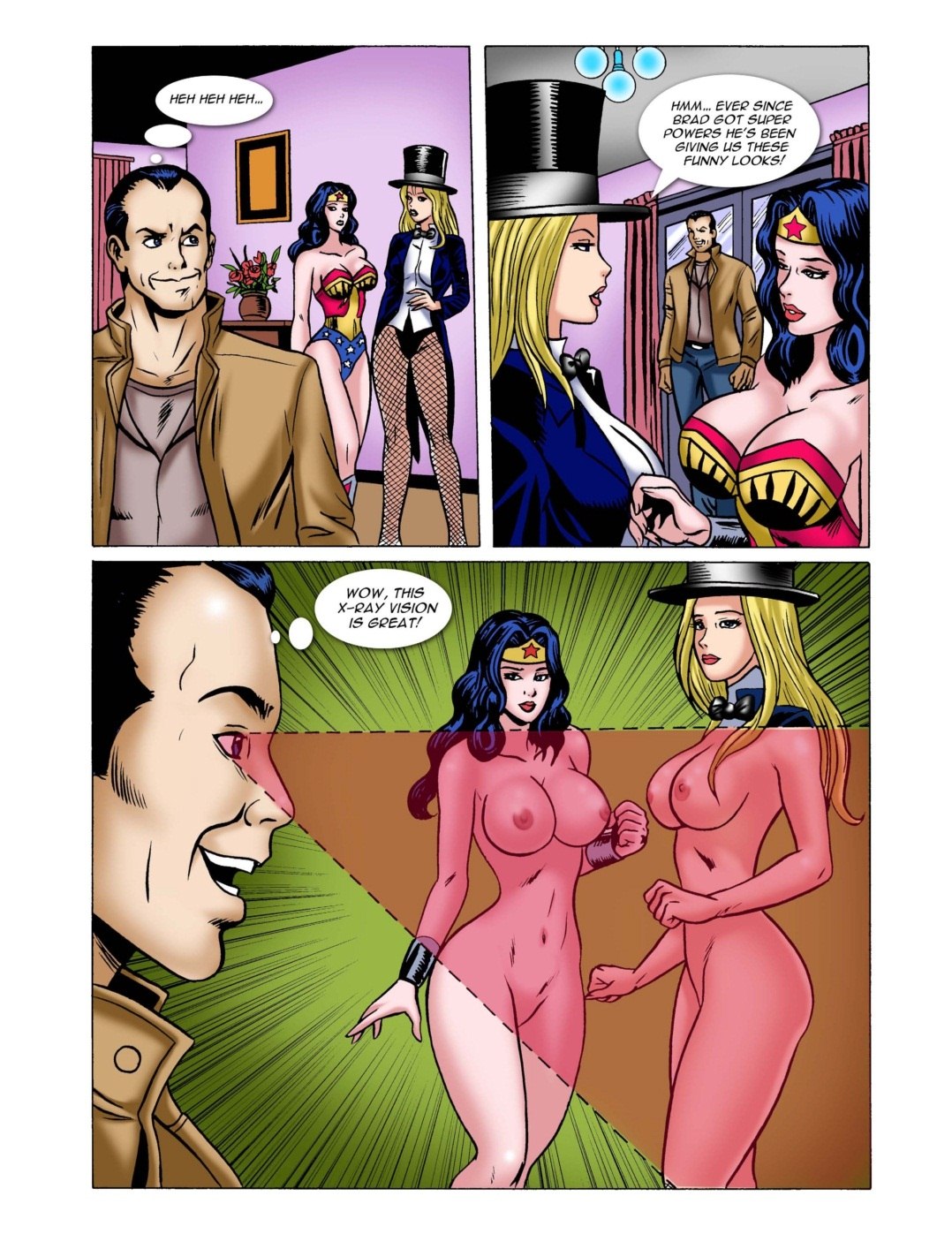 Superhero Porn Comics - Super Hero Party- Dreamtales - Porn Cartoon Comics