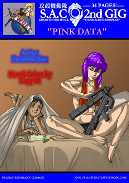 PBX- Ghost In the Shell-Pink Data - Porn Cartoon Comics