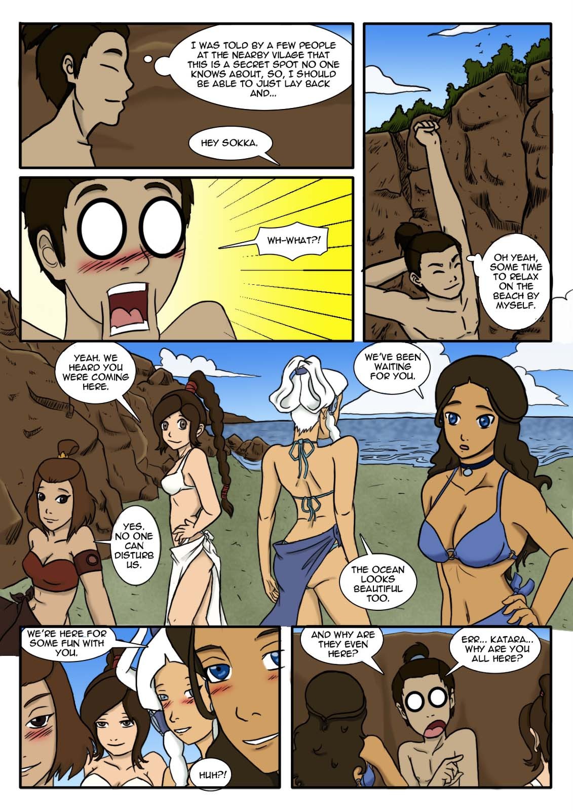 Avatar sex comic