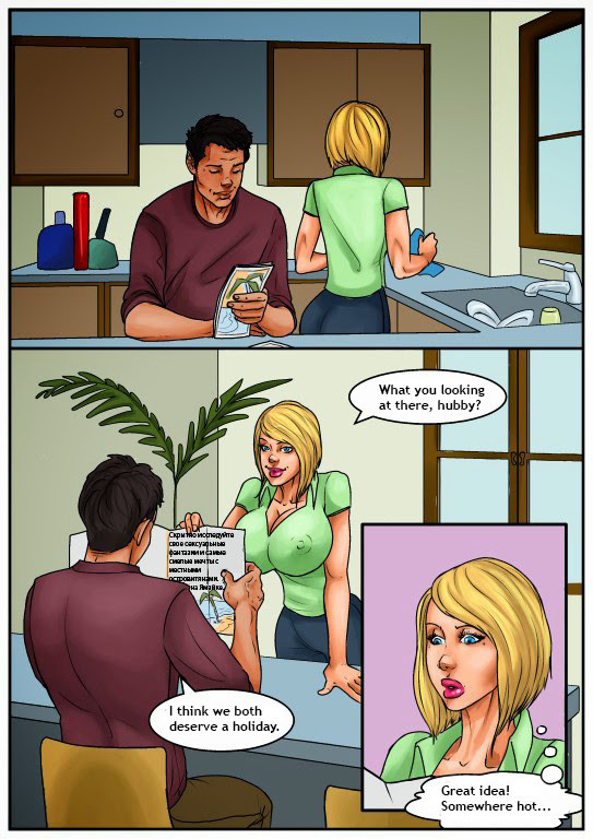 Interracial Cuckold Porn Comics - Cuckold Hotwife- Bimbo Story - Porn Cartoon Comics