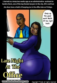 Late Night at The Office- Duke Honey1